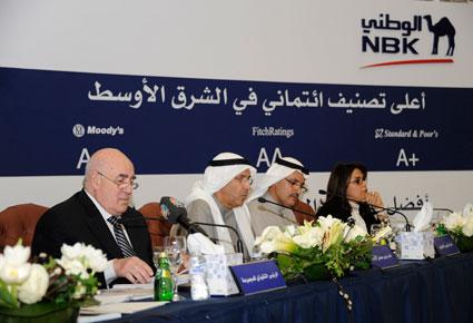 الساير: 2011 أثبتت نجاح استراتيجية البنك الوطني الكويتي في مواجهة الأزمات وتحقيق الإنجازات